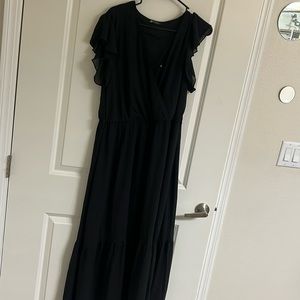 Long black dress